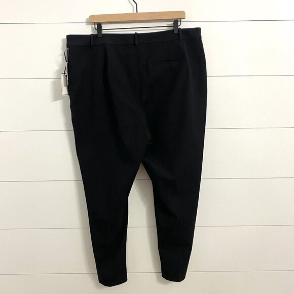 1 State Essentials Black Dress Work Pants Trousers Straight Leg, Women’s Size 16 - Picture 4 of 14